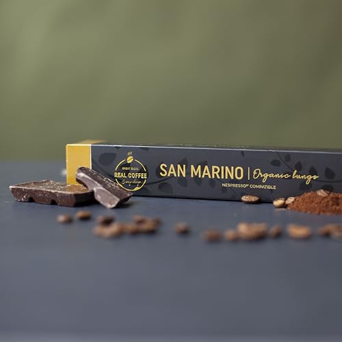 San Marino’ Organic Italian Lungo for Nespresso Original Line Machines (100 Count)