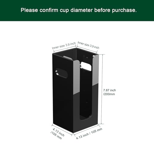 Disposable Coffee Cup Dispenser with Handles