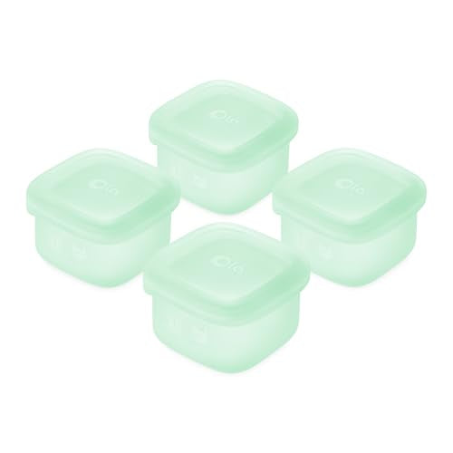 Silicone Baby Food Storage Containers 4pk (4 Count)