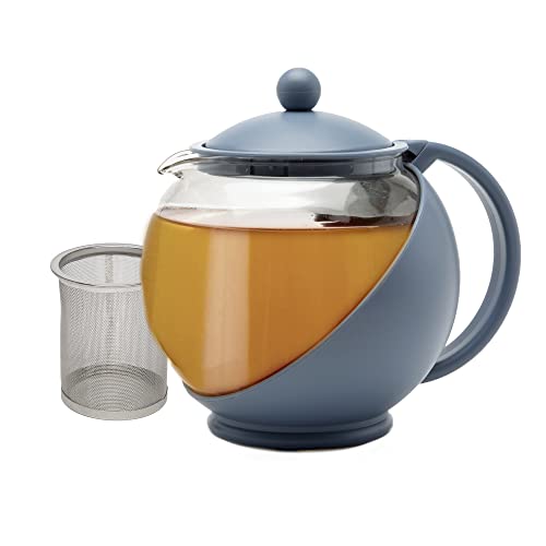 Half Moon Teapot with Removable Infuser