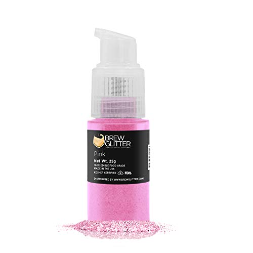 Brew Glitter Edible Drink Glitter Pump 1x 25g for Cocktails