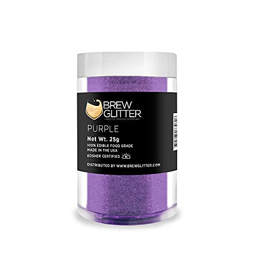 Purple BREW GLITTER Edible Glitter For Drinks