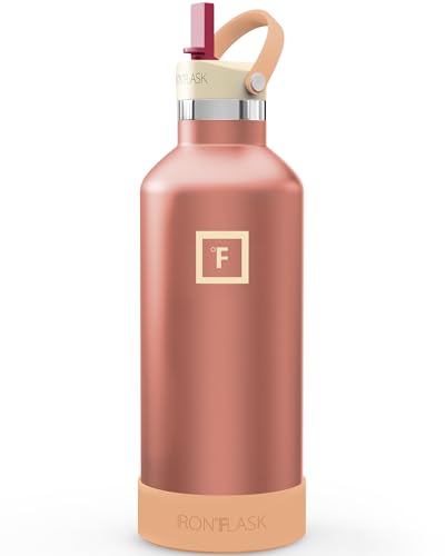 32 oz Narrow Mouth Water Bottle with Straw