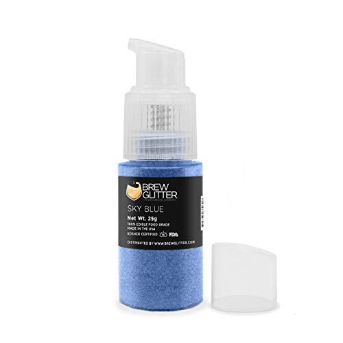 Brew Glitter Edible Drink Glitter Pump 1x 25g for Cocktails