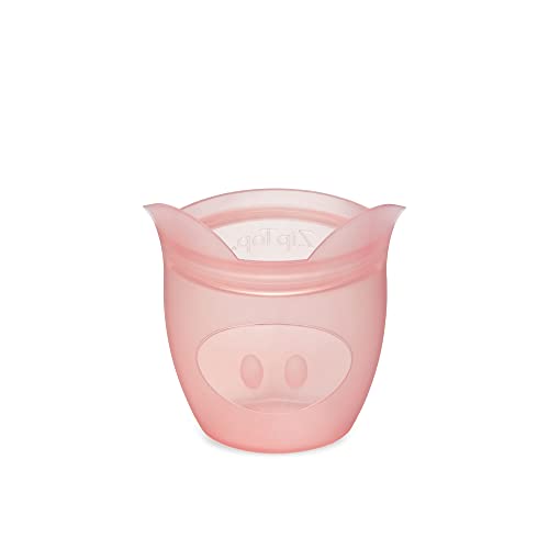 Reusable 100% Silicone Baby + Kid Snack Containers (4 Count)