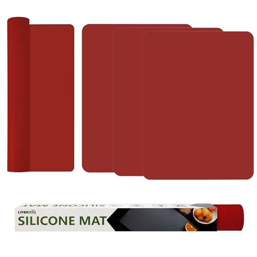 Silicone Mat for Kitchen Counter (4 Count)