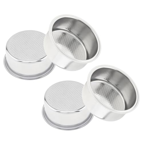 4Pcs 51mm NonPressurized Coffee Filter Basket (4 Count)