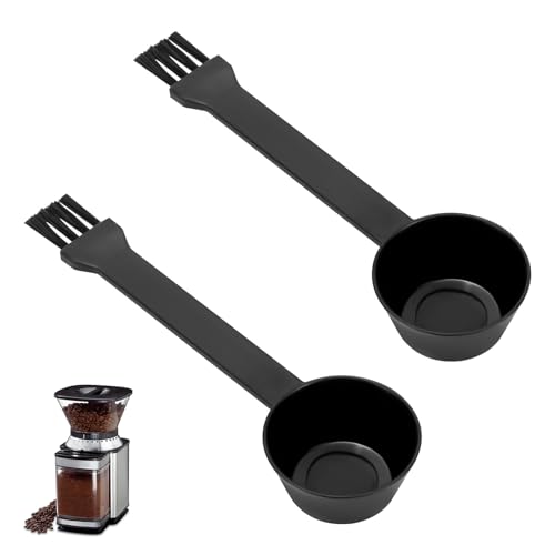 Coffee Spoon With Espresso Grinder Brush 2 in 1 Brush for Cuisinart DBM