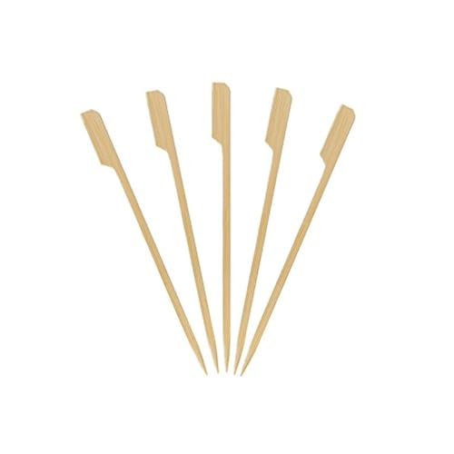 1000 Count KingSeal Natural Green Bamboo Wood Paddle Picks