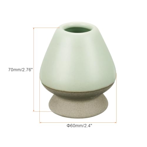 Ceramic Chasen Stand 70mm Matcha Whisk Holder Teas Set Whisks Stand Traditional Matcha Tea Chasen Holder Tea Set Accessories for Tea Tasting