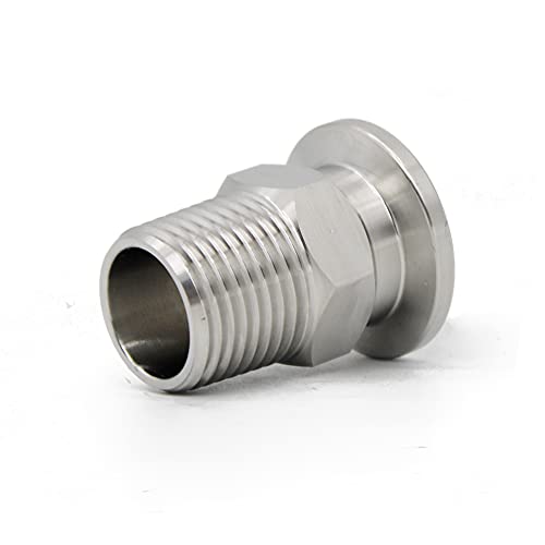 SS304 KF16 NPT Male Adaptor thread 1