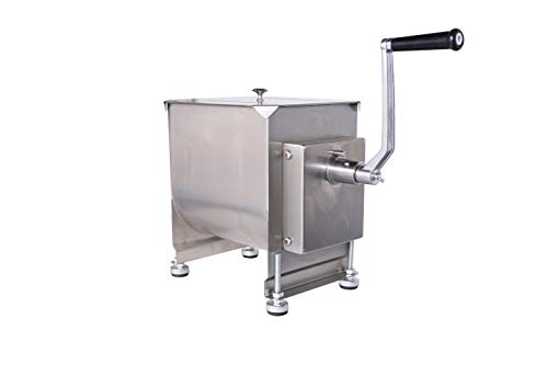 CMI Commercial Stainless Steel Manual Meat Mixers with lid