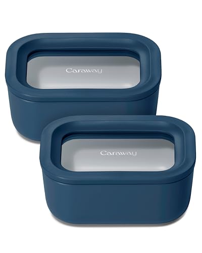 2 Piece Glass Food Storage Container Set (2 Count)