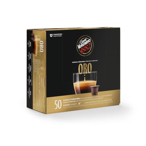 Caffe Vergnano Oro Espresso Pods (50 Count)