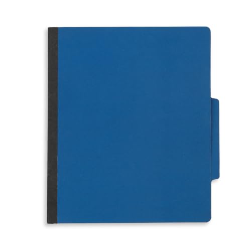 10 Dark Blue Classification Folders (10 Count)
