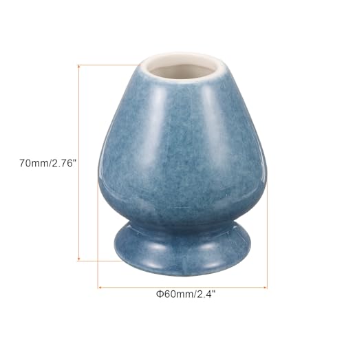 Ceramic Chasen Stand 70mm Matcha Whisk Holder Teas Set Whisks Stand Traditional Matcha Tea Chasen Holder Tea Set Accessories for Tea Tasting