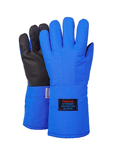 Cryogenic Gloves Low Temperature LN2 Liquid Nitrogen Protective Gloves Cold Storage Safety Frozen Gloves