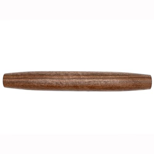 Handmade 12" Walnut French Rolling Pin for Dough