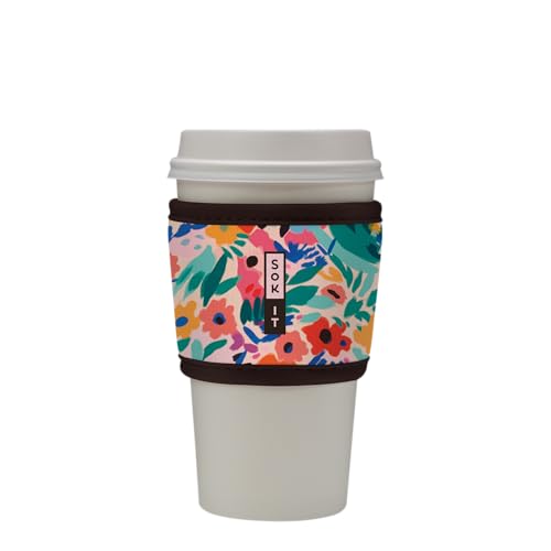 HotSok Coffee & Tea Reusable Insulated Neoprene Cup Sleeve