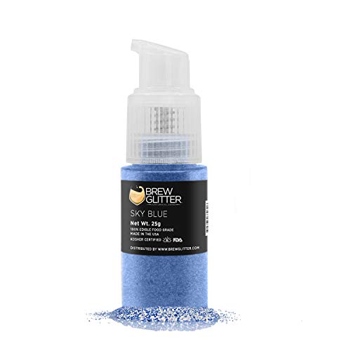 Brew Glitter Edible Drink Glitter Pump 1x 25g for Cocktails