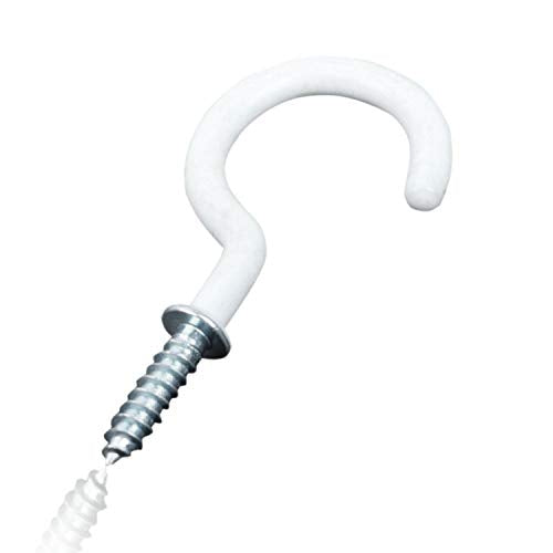 24 Pack Hanger Ceiling Screw Hooks for Hanging Outdoor String Light (24 Count)