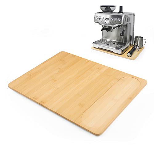 UPGRADED Oversize Bamboo Appliance Slider fit for Breville Barista Espresso Machine 870