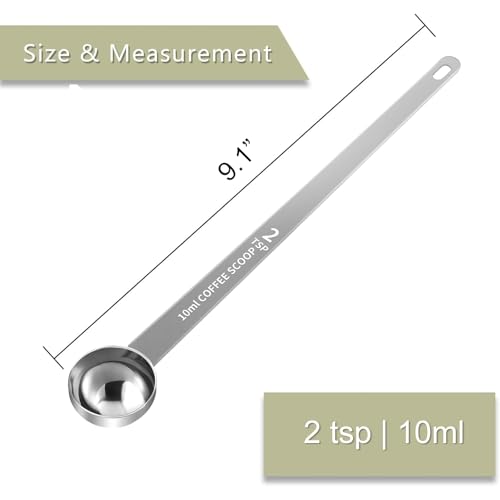 1PCS Extra Long Handle Coffee Scoop