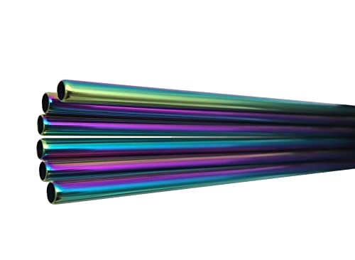 10 Pcs Stainless Steel Straws