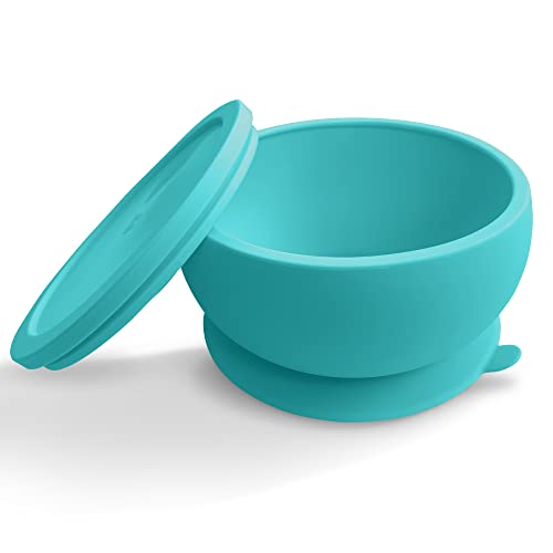 Octopod Silicone Suction Baby Bowl & Lid