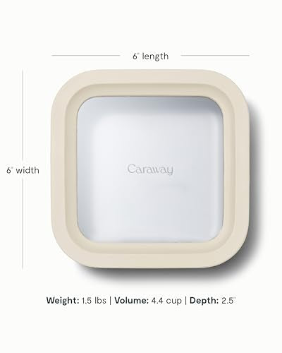 2 Piece Glass Food Storage Set with Lids (2 Count)