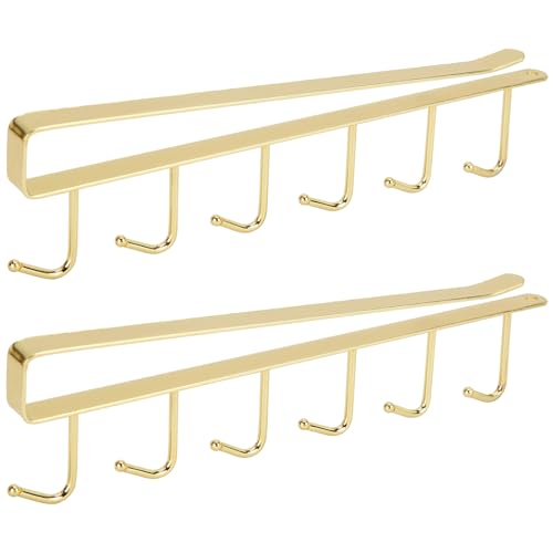 2pcs Mug Organizer for Kitchen Cabinets (10.4 Count)