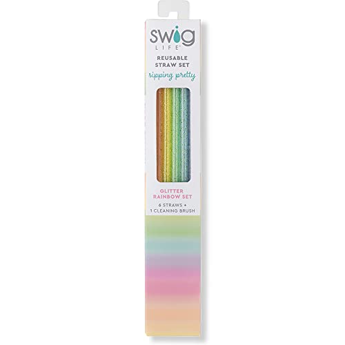 Reusable Straw Set with Cleaning Brush