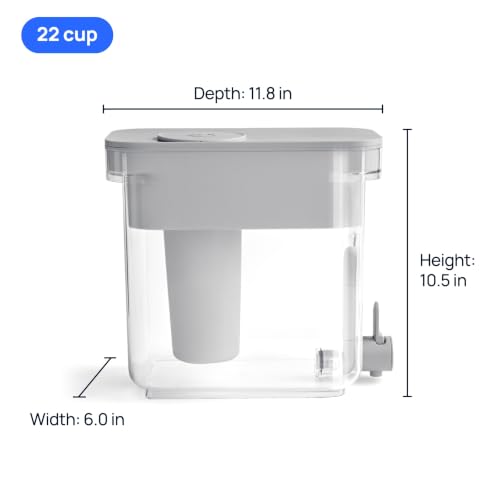 ZeroWater 22 Cup Water Filter Dispenser Removes PFAS