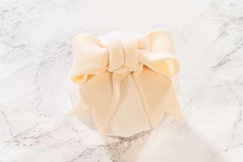 Premium Rolled Ivory Fondant for Cake Decorating (16 Ounce)