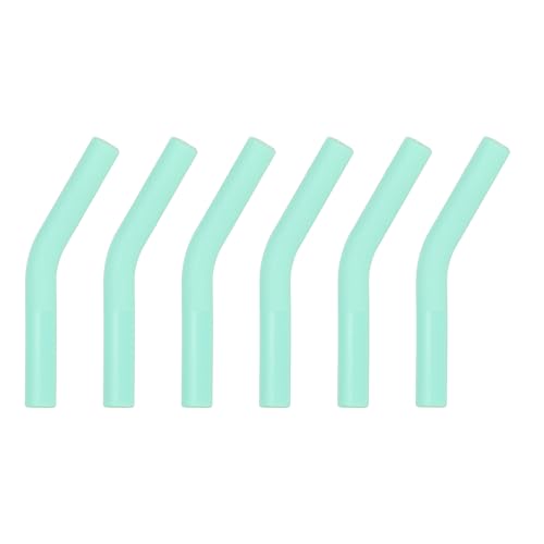 6Pcs Silicone Straw Tips (6 Count)