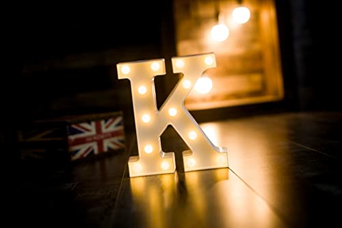 LED Letter Lights Sign Marquee Light Up Letters Sign for Night Light Wedding