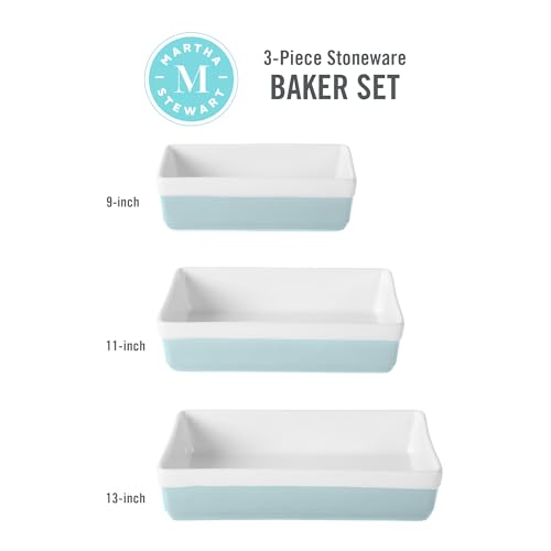 3 Piece Oven to Table Stoneware Bakeware Set