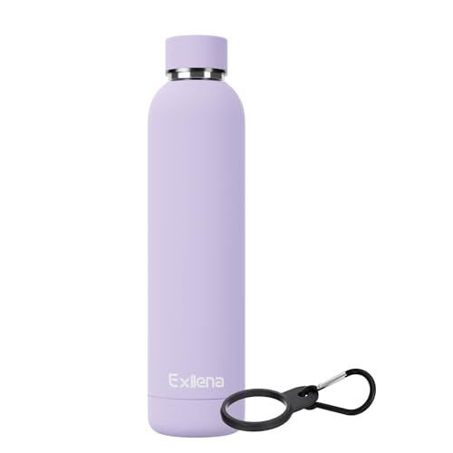 Slim Insulated Water Bottles for Travel 25oz with Clip