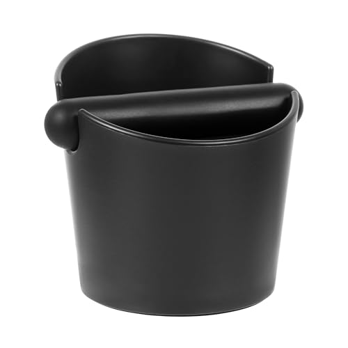 Espresso Knock Box Coffee Knock Box Espresso Bucket Knock Coffee Ground Dump Bin with Removable Knock Bar Trash Can Non