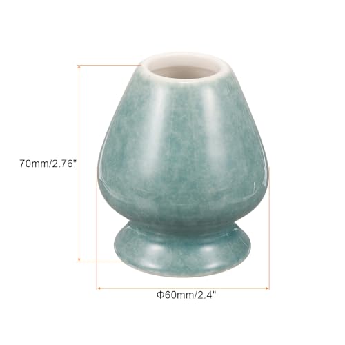 Ceramic Chasen Stand 70mm Matcha Whisk Holder Teas Set Whisks Stand Traditional Matcha Tea Chasen Holder Tea Set Accessories for Tea Tasting