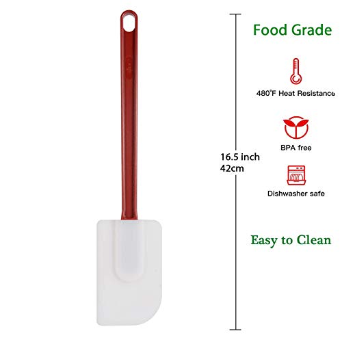 Silicone Rubber Spatula Set of 3 (3 Count)