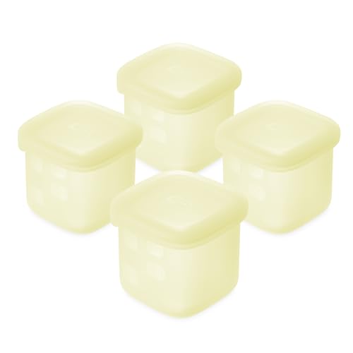 Silicone Baby Food Storage Containers 4pk (4 Count)