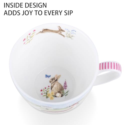 20 oz Deer & Wildflower Coffee Mug