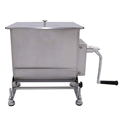 CMI Commercial Tilting Mixer Stainless Steel Manual Meat Mixers with Lid