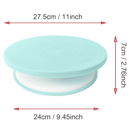 Cake Decorating Turntable 11 Inch Cake Turntable Anti