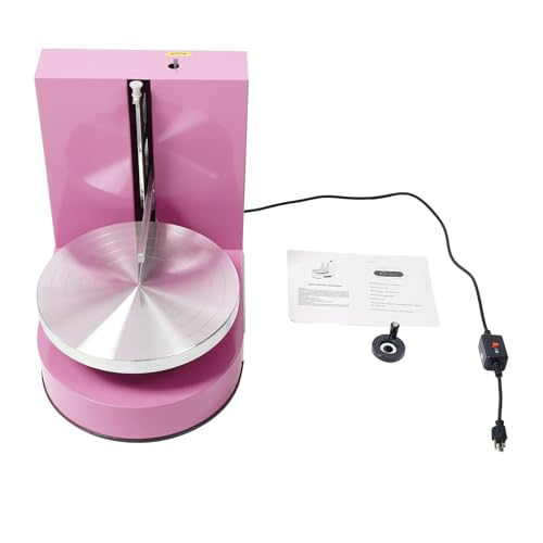 Cake Decorating Coating Machine Automatic Cake Cream Spreading Coating Filling Machine Birthday Cake Cream Smoother Bread Cream Spreading Machine Suitable for 4