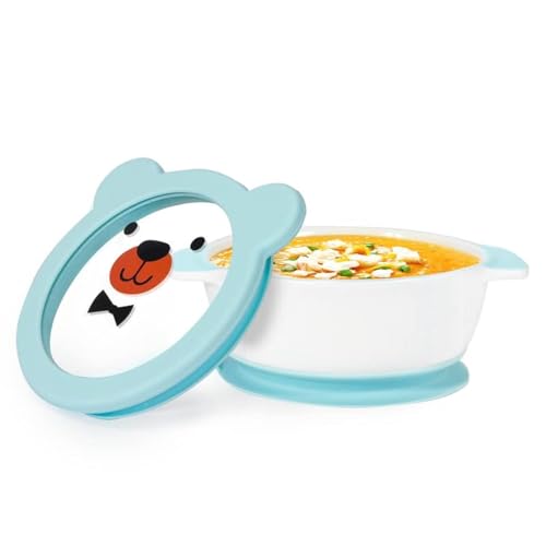 Ceramic Baby Bowls with Suction Base