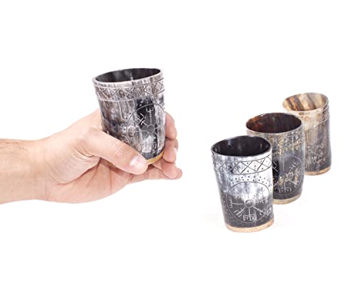 Ox Horn Shot Glass Set of 4 (4 Count)