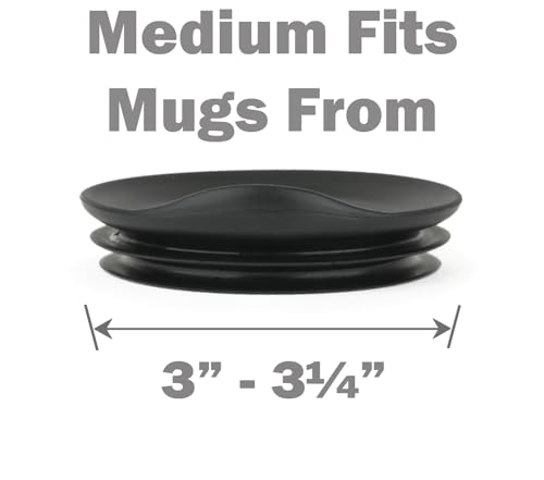 Reusable Silicone Lid for Coffee Cups and Mugs