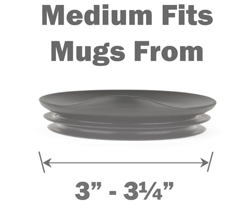 Reusable Silicone Lid for Coffee Cups and Mugs